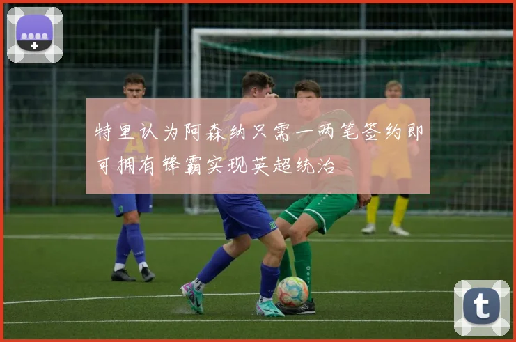 特里认为阿森纳只需一两笔签约即可拥有锋霸实现英超统治